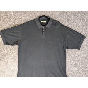 Tommy Bahama Men's XXL Silk Cotton Blend Polo Shirt Short Sleeve Golf Resort